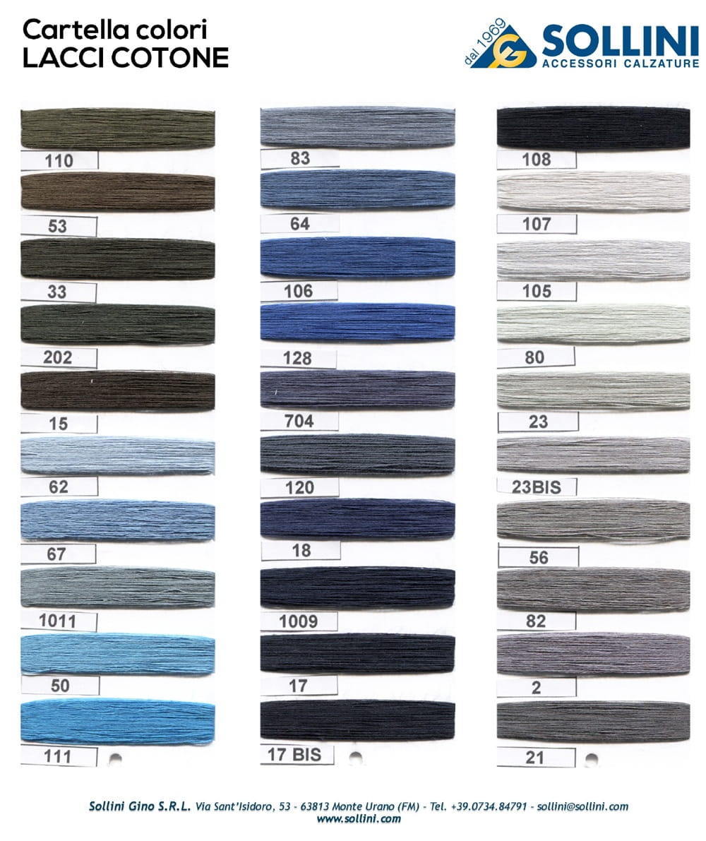 Cartella colori lacci 2 small